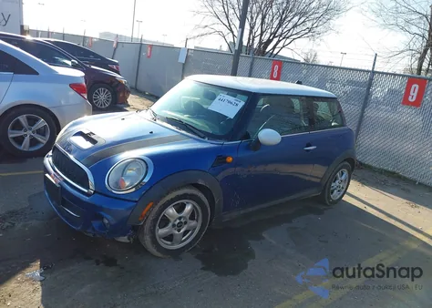 2012 Mini Cooper z USA, uszkodzony, nr VIN WMWSU3C51CT264009